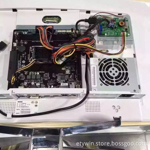 32 inch LED 1080p curved DIY all in one pc,best case pc desktop computer